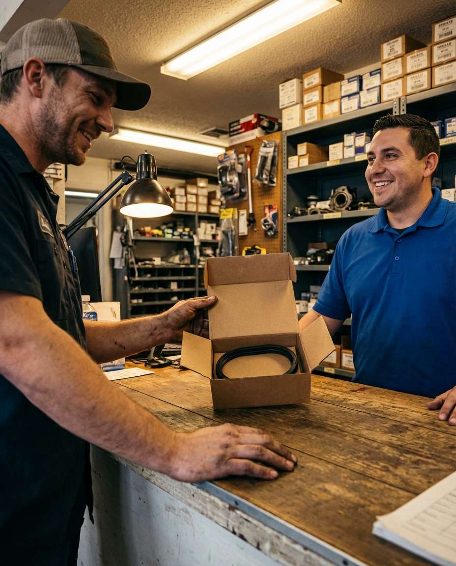 auto parts counter moment photo