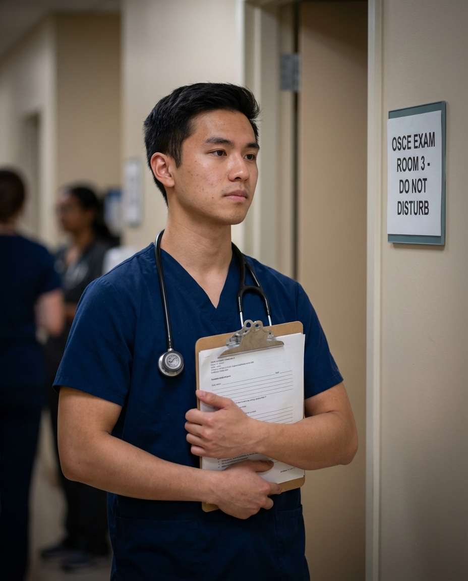 osce calm confidence photo