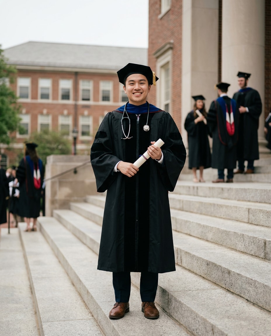 graduation regalia pride photo