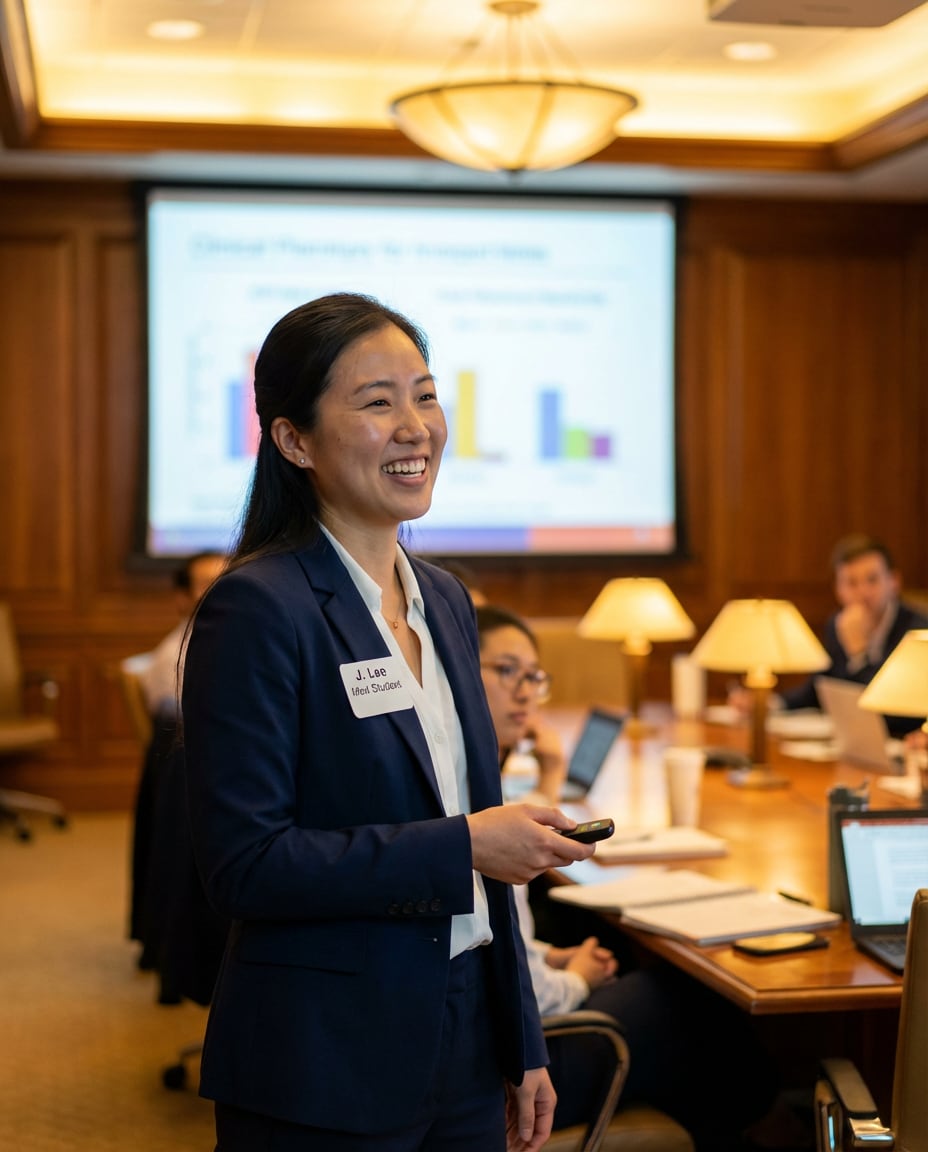 journal club presenter photo