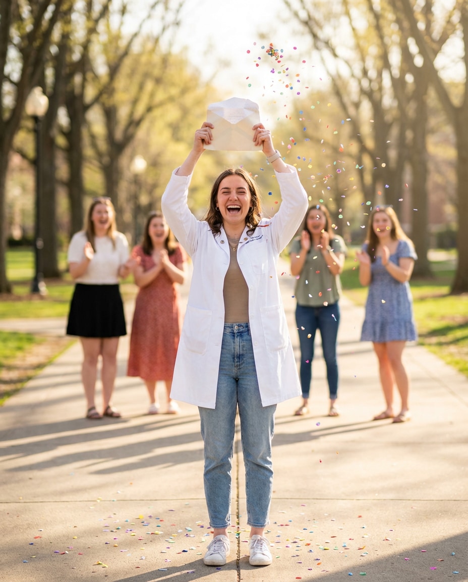 match day confetti photo