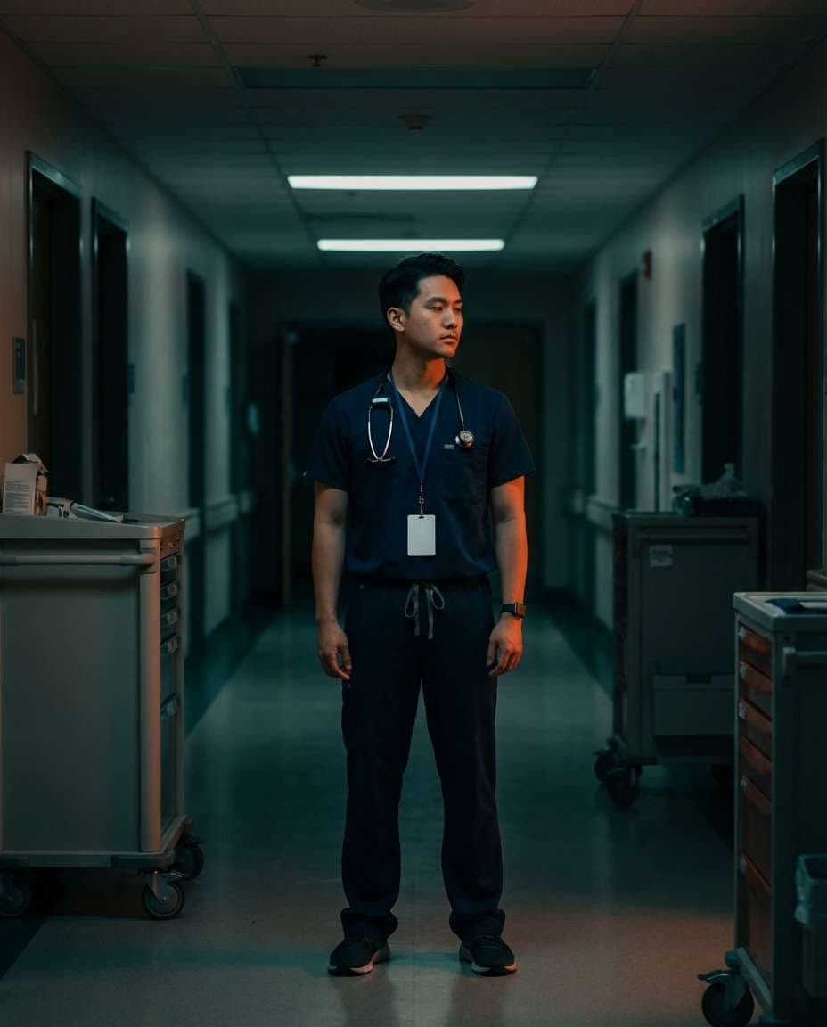 oncall hallway cinematic photo