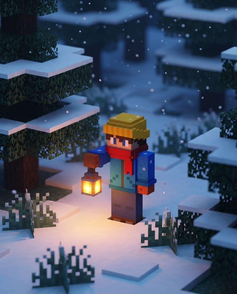 snowy taiga fit photo