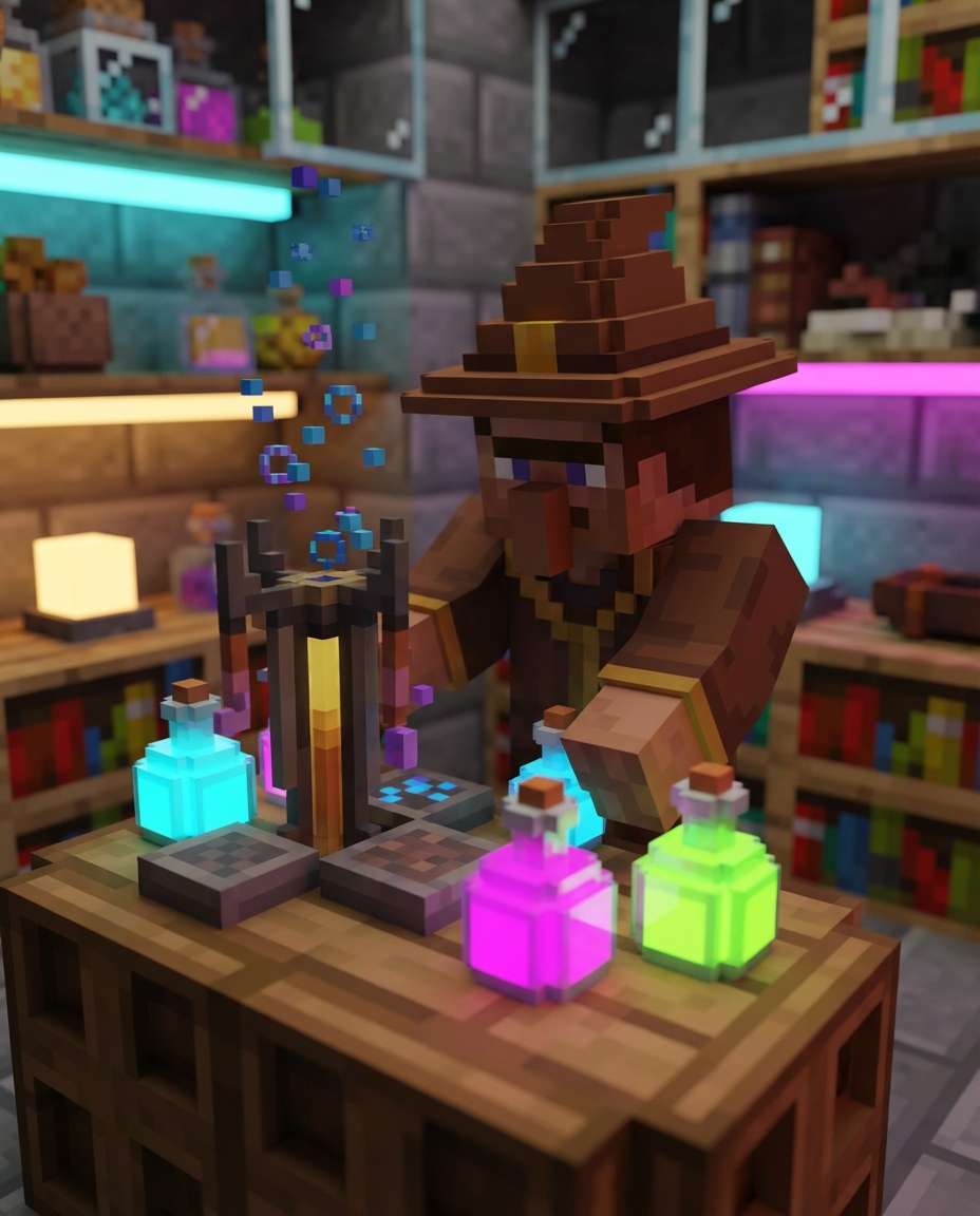 potion lab aesthetic photo