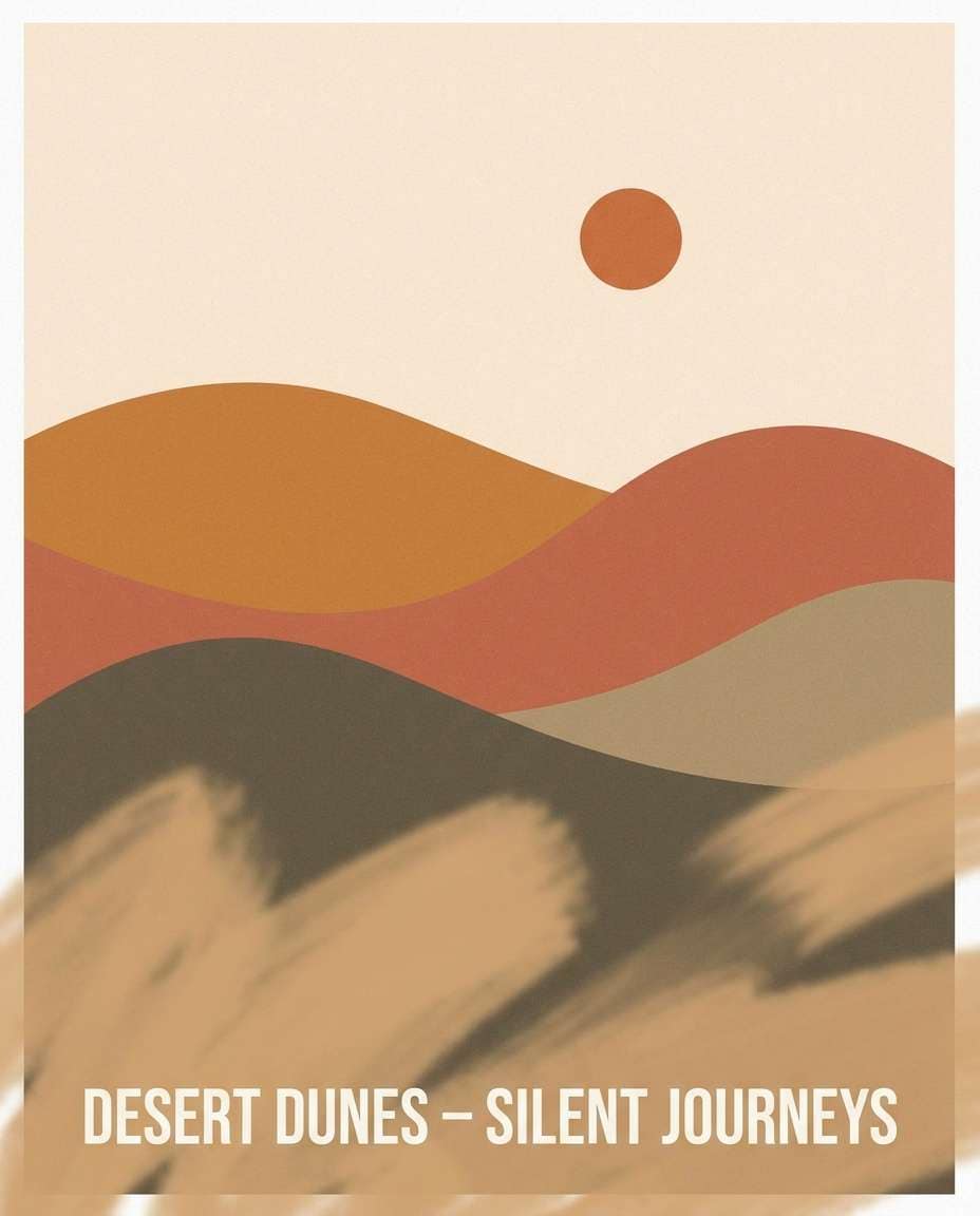 desert dunes calm photo