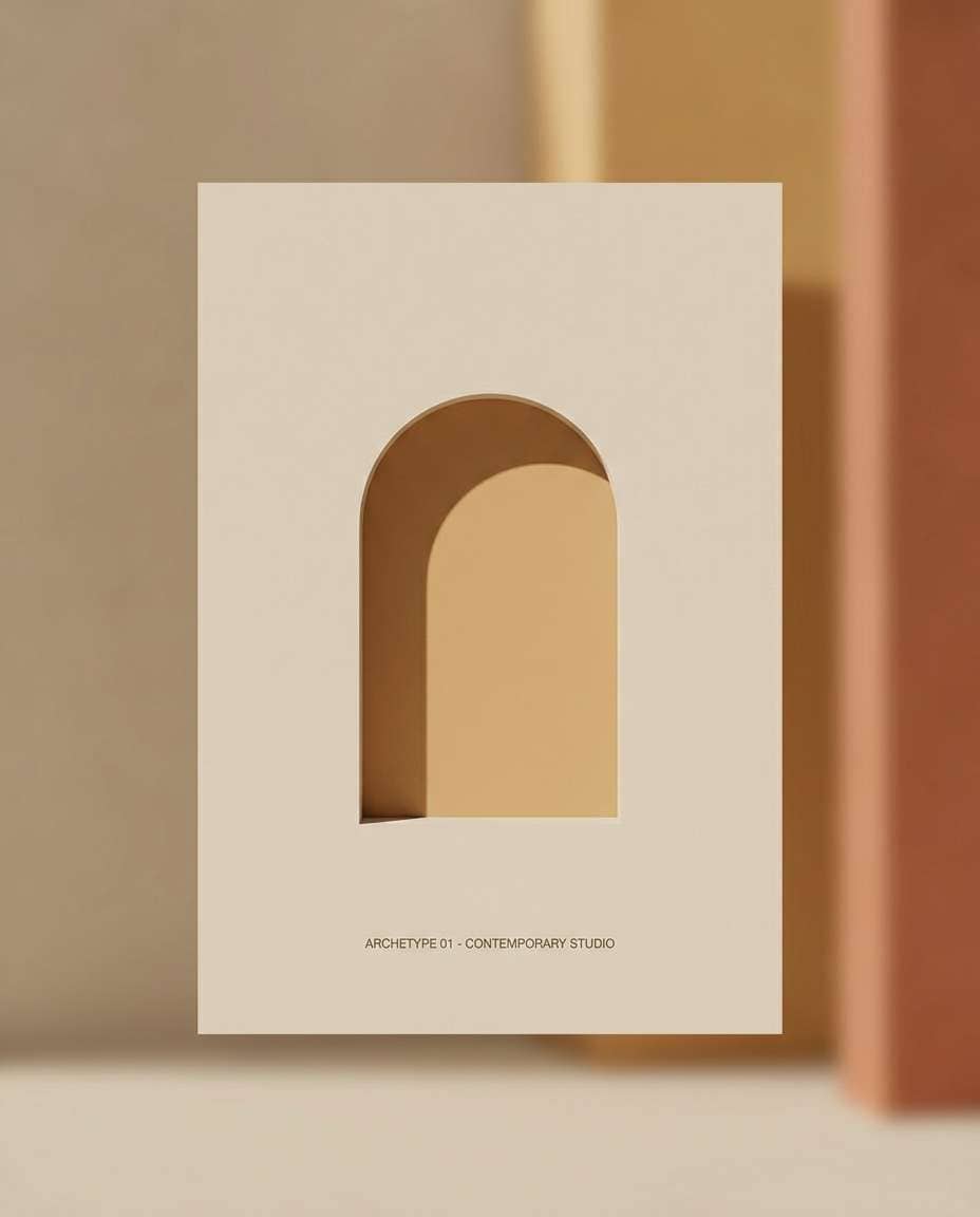 modern arch shadow photo