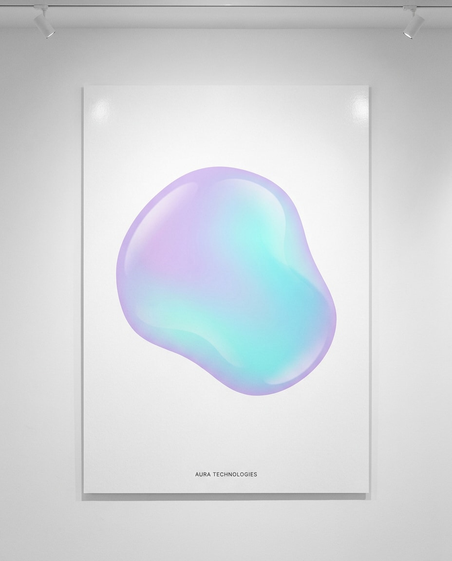 gradient blob modern photo