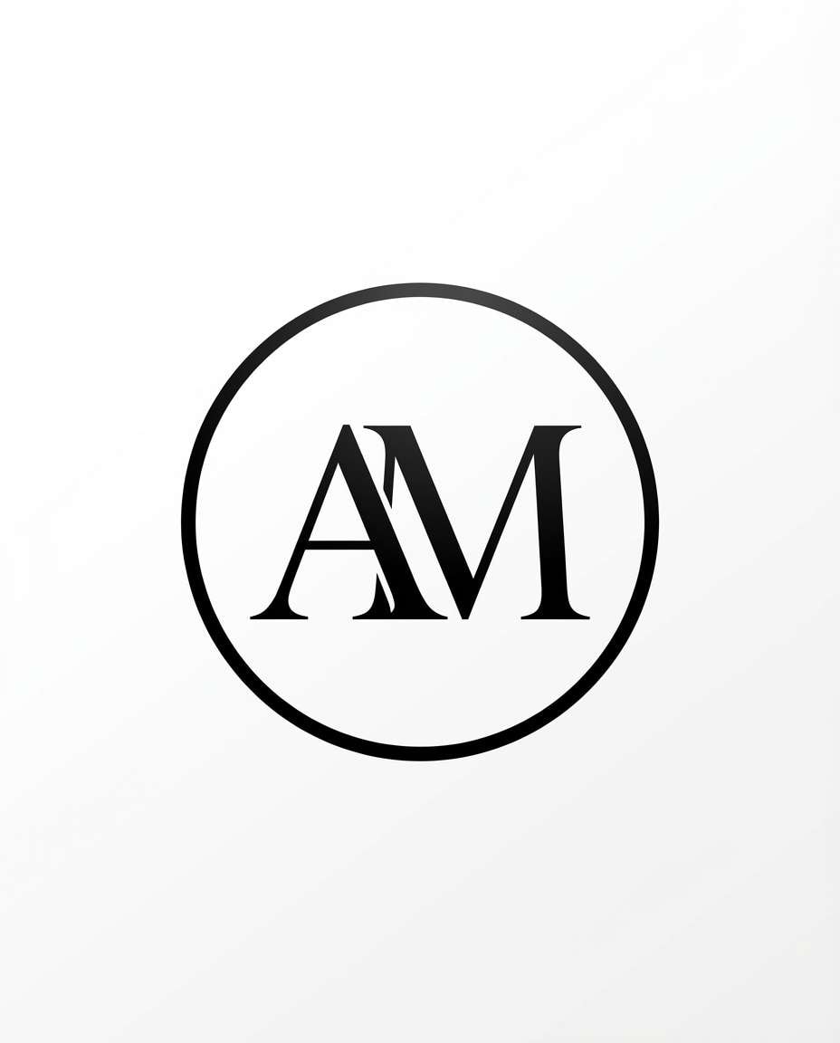 minimal serif lettermark photo
