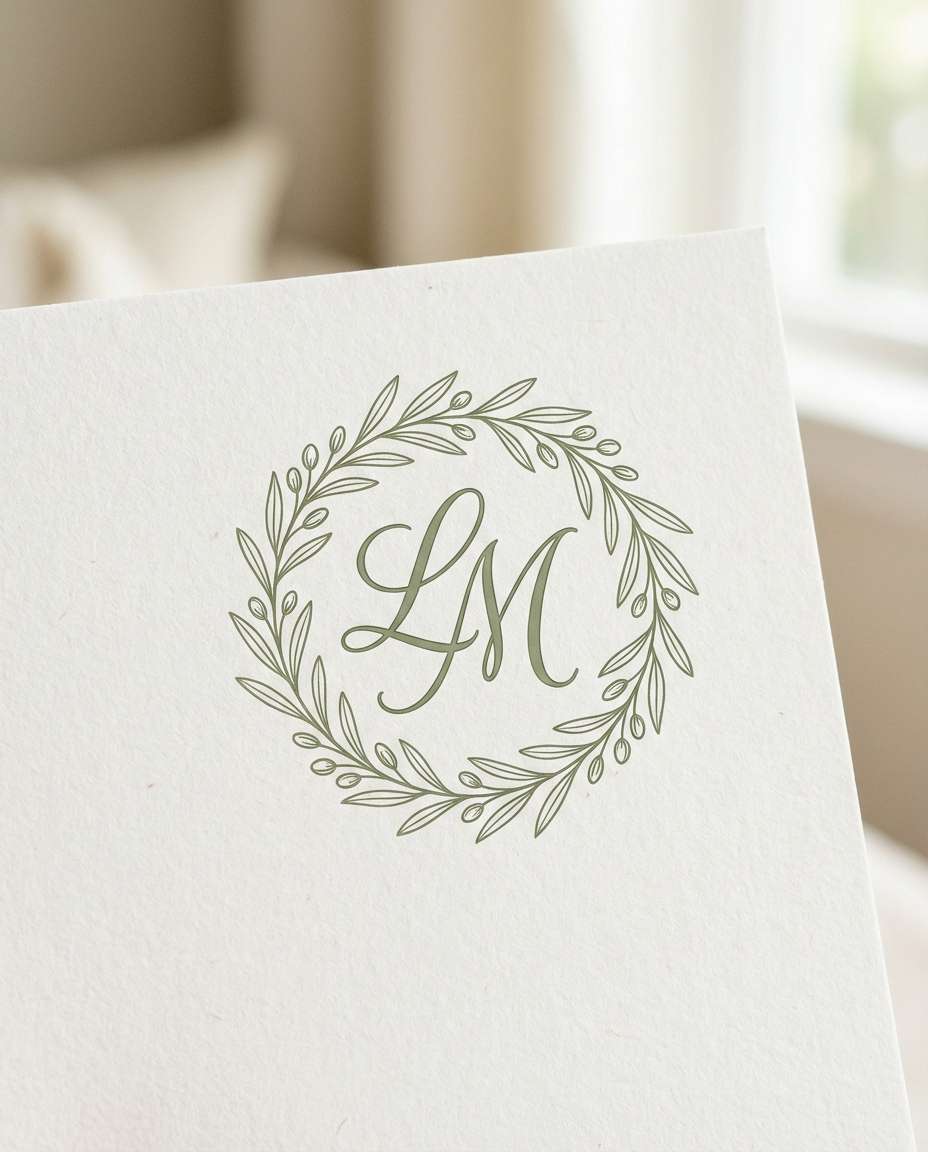 botanical wreath photo