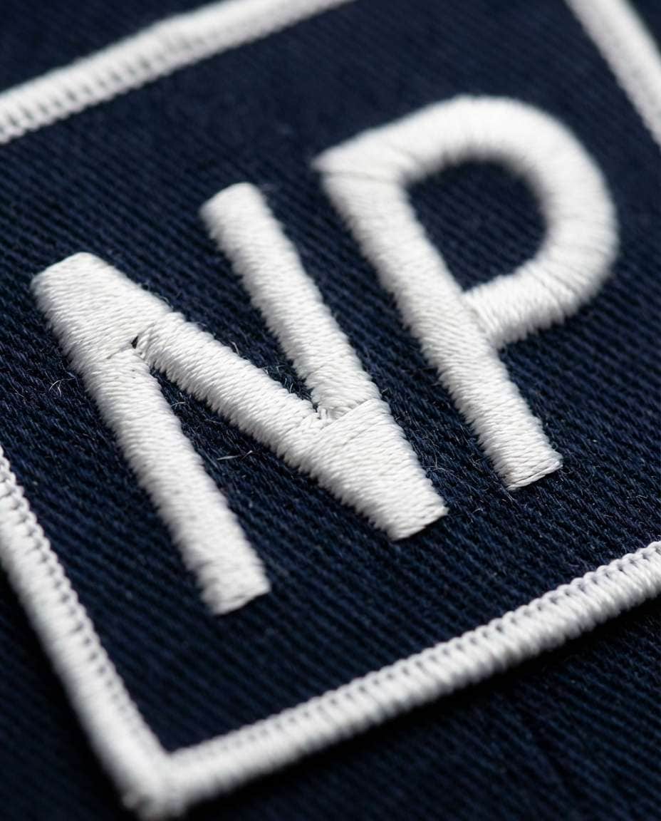 embroidered patch photo