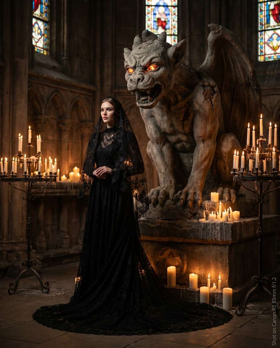 gothic cathedral guardian photo