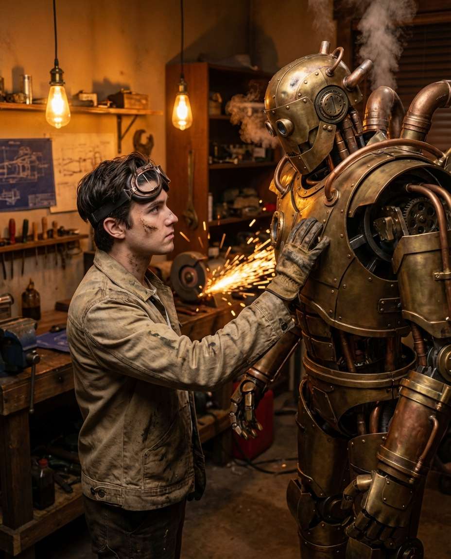 steampunk mechanical beast photo