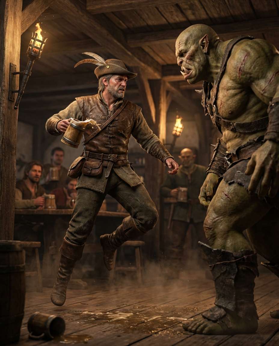 fantasy tavern brawler photo