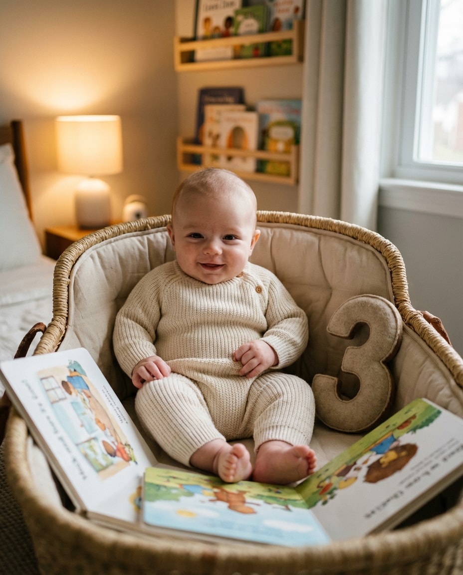 month 3 storybook nook photo