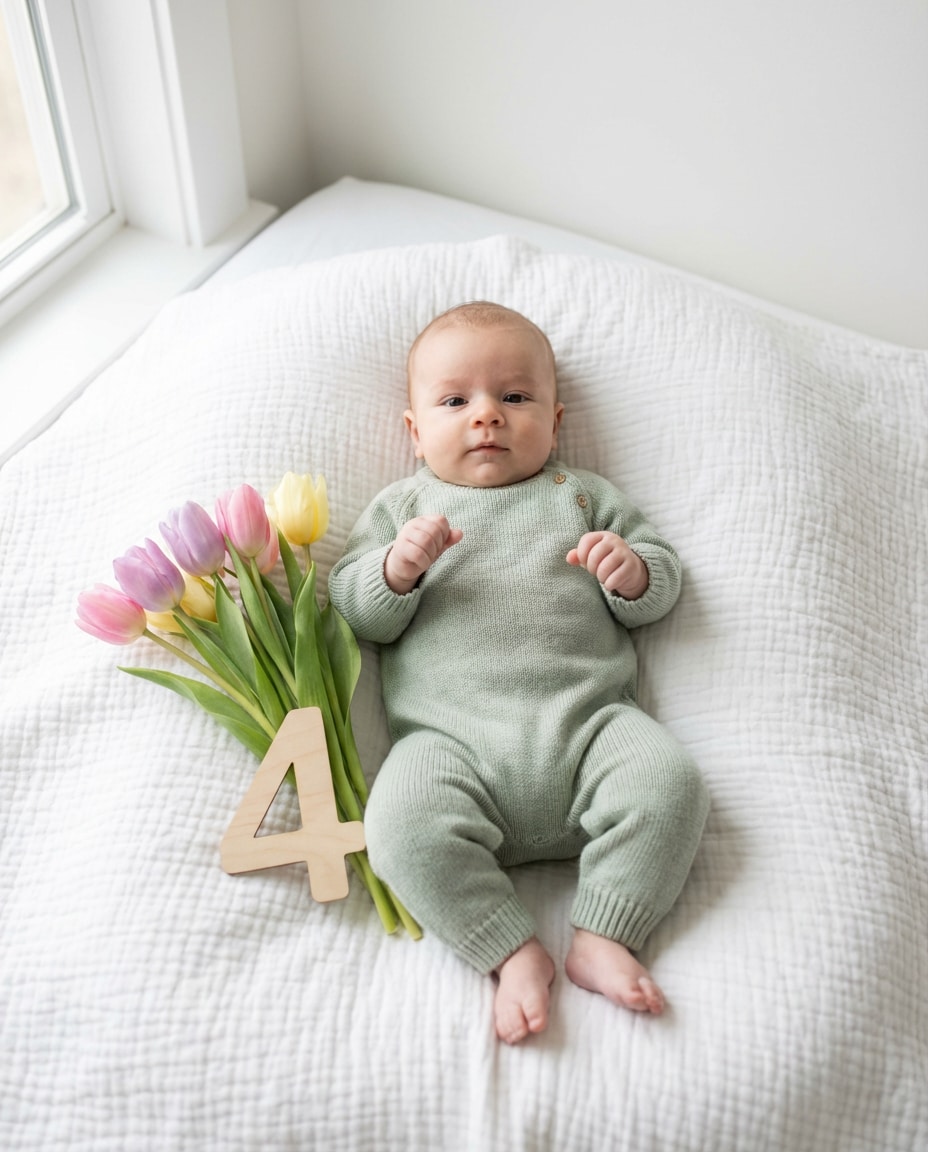 month 4 spring blooms photo