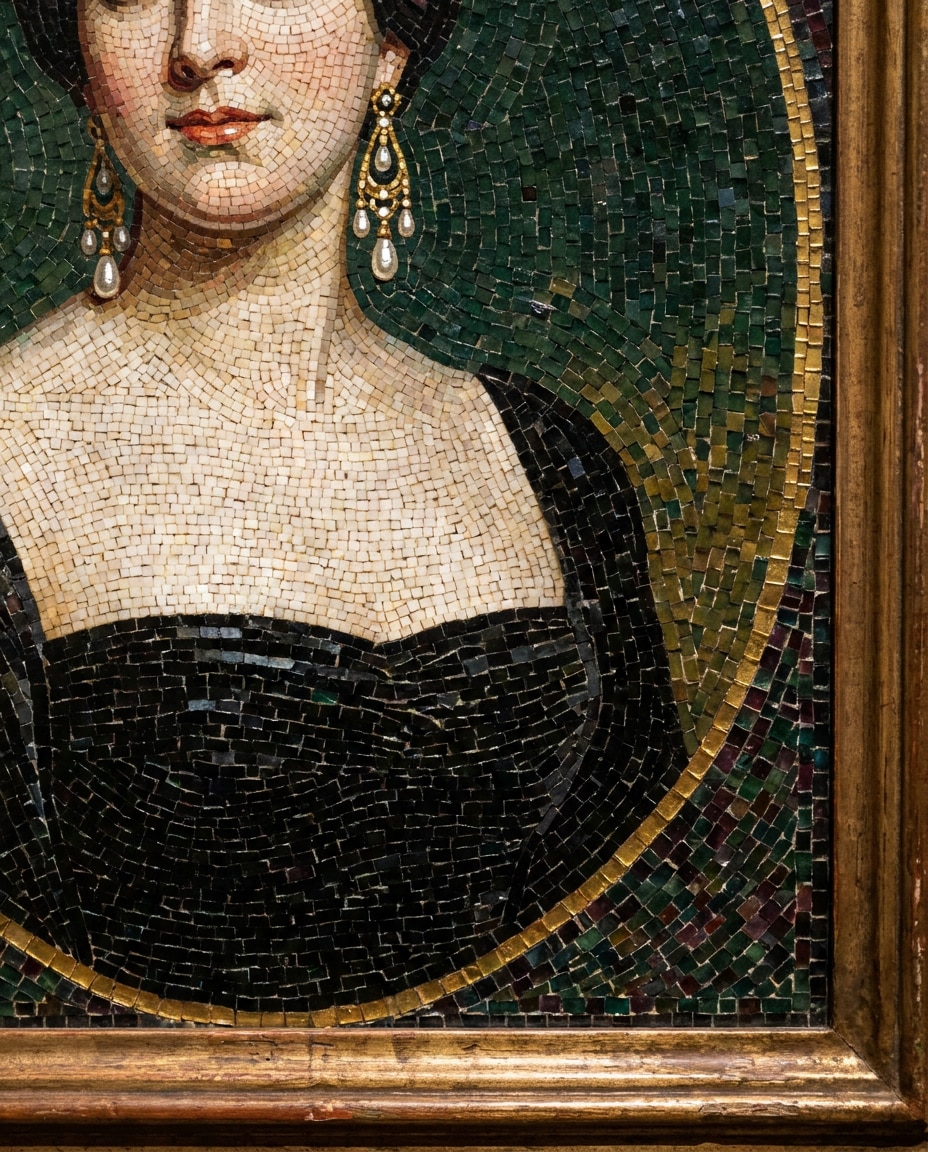 micromosaic jewelry look photo