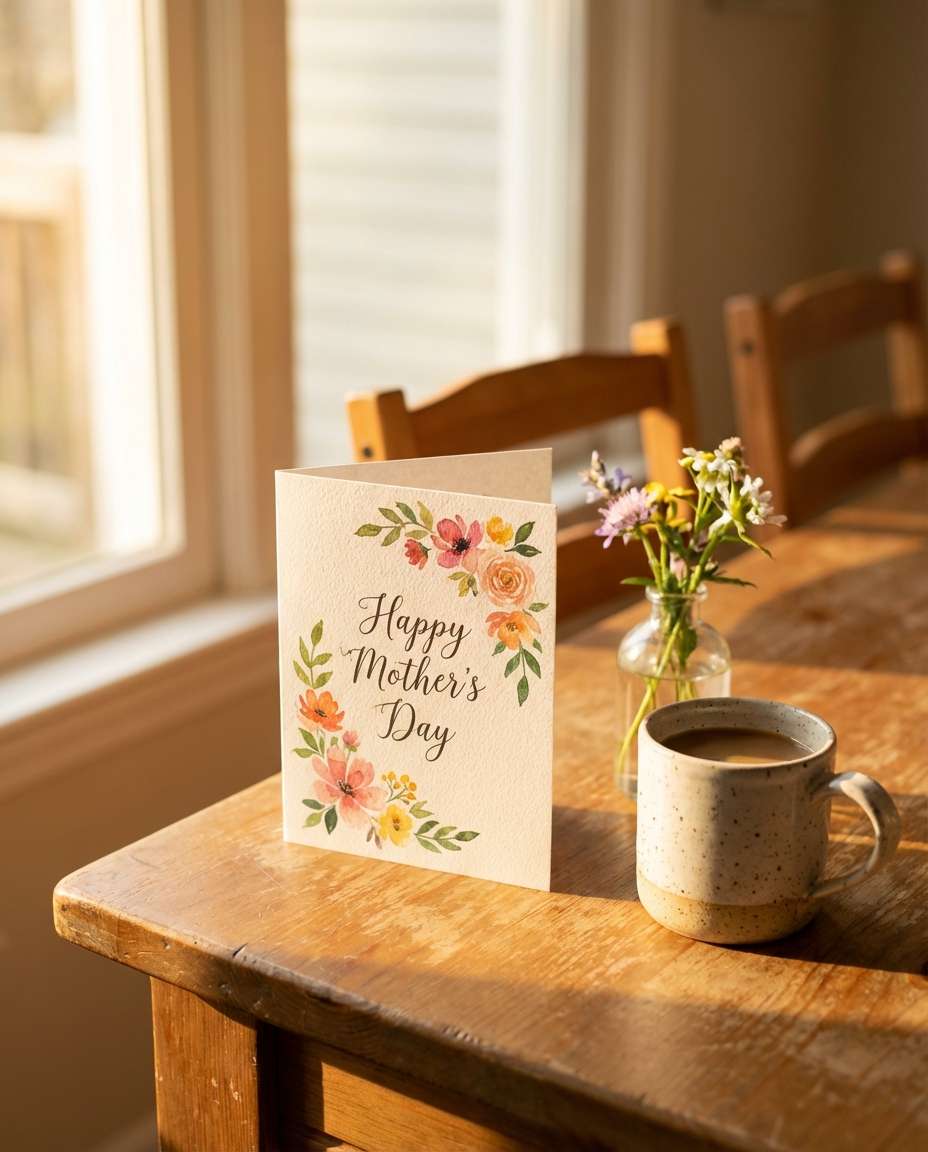 sunlit kitchen table photo