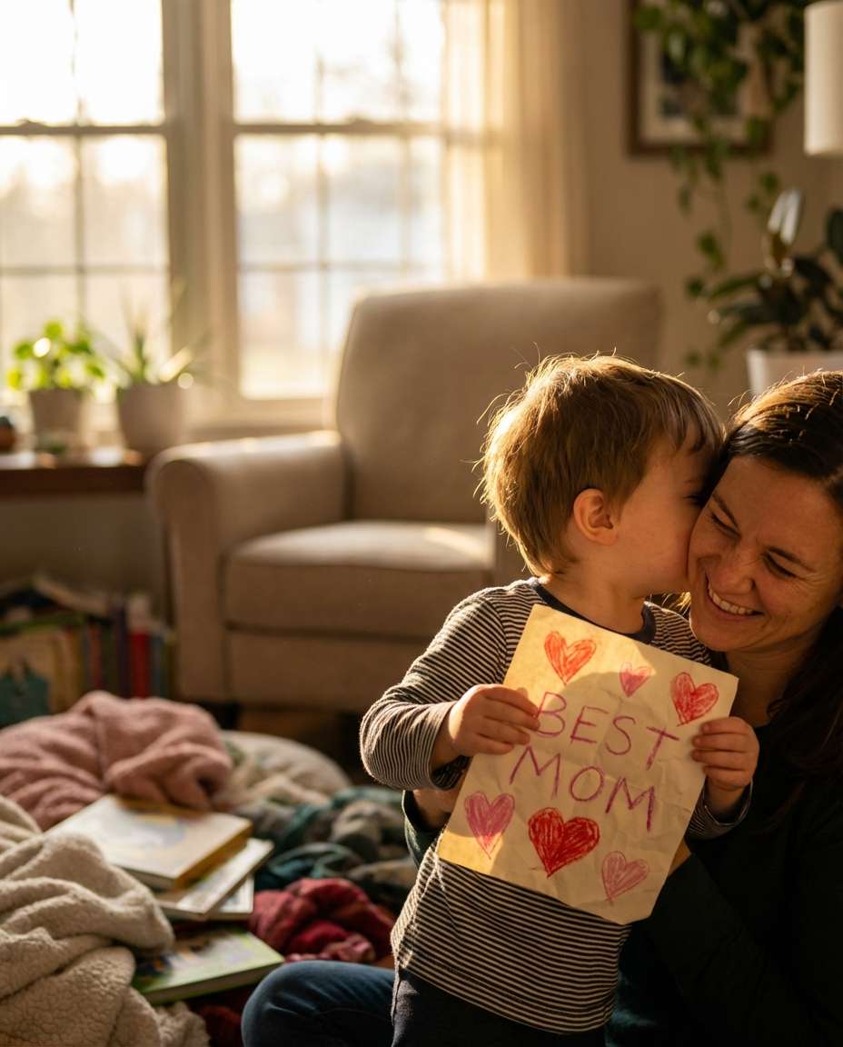 child hug moment photo