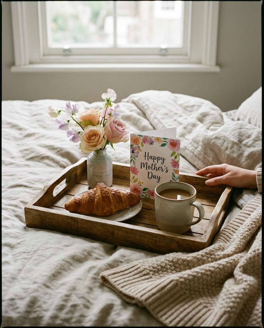 breakfast tray surprise photo