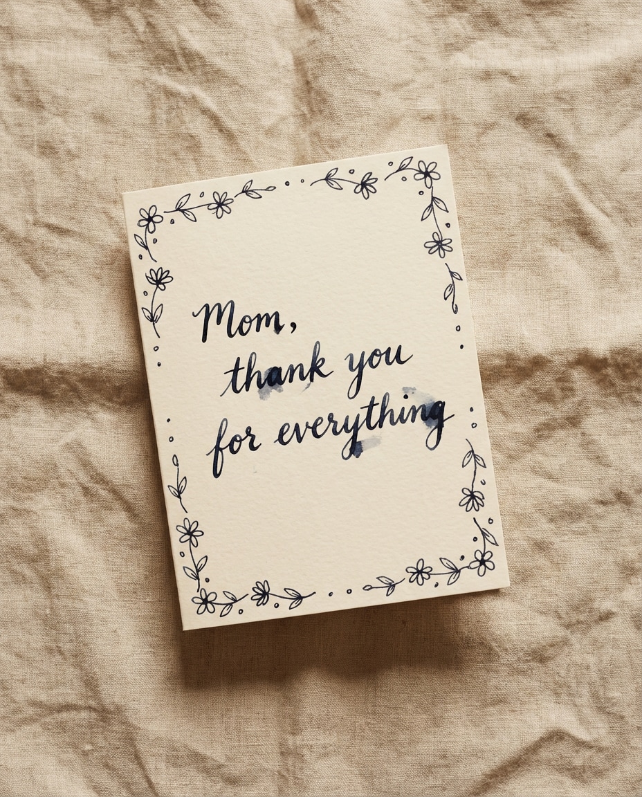 handwritten note look photo