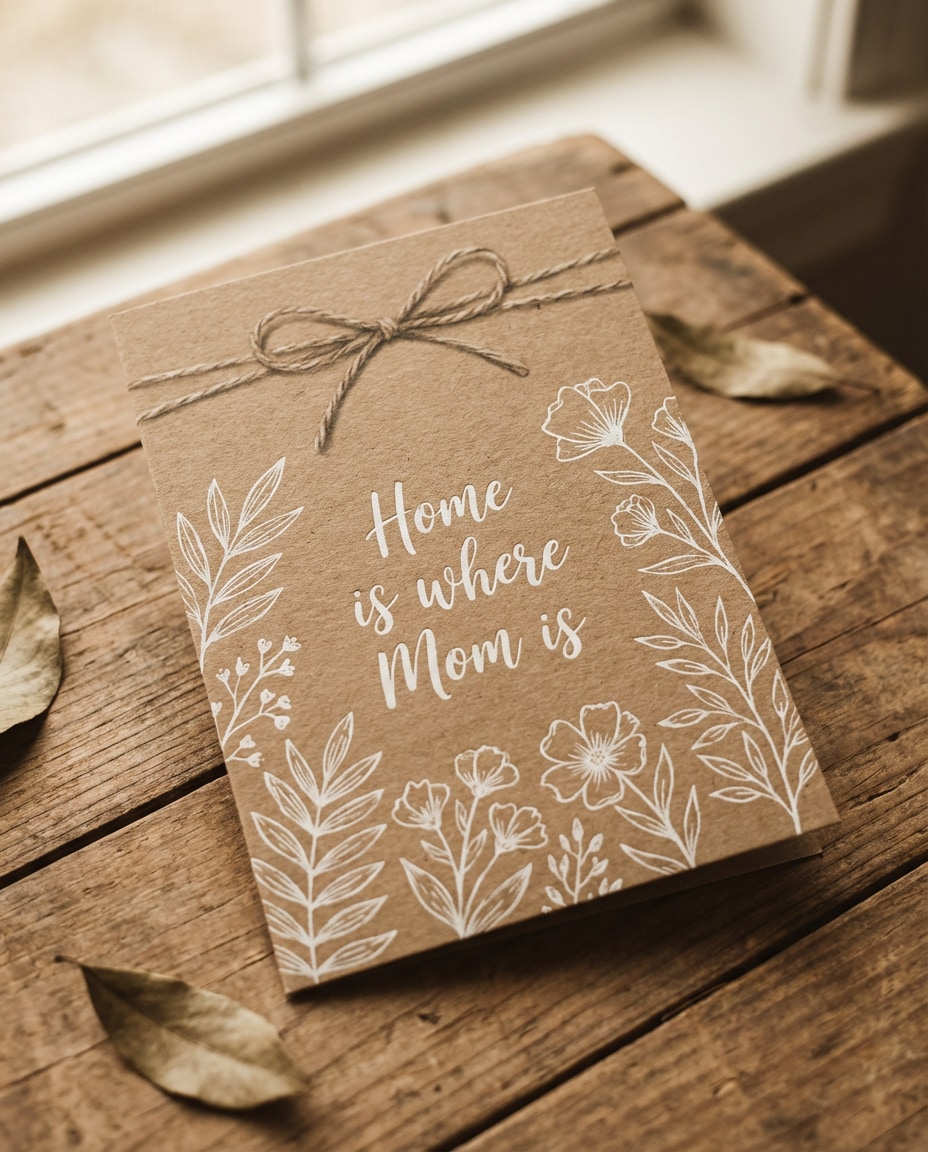 kraft paper cozy photo