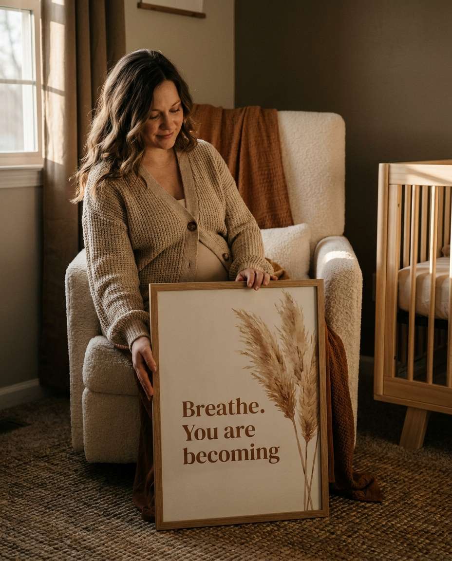 boho pampas gift photo