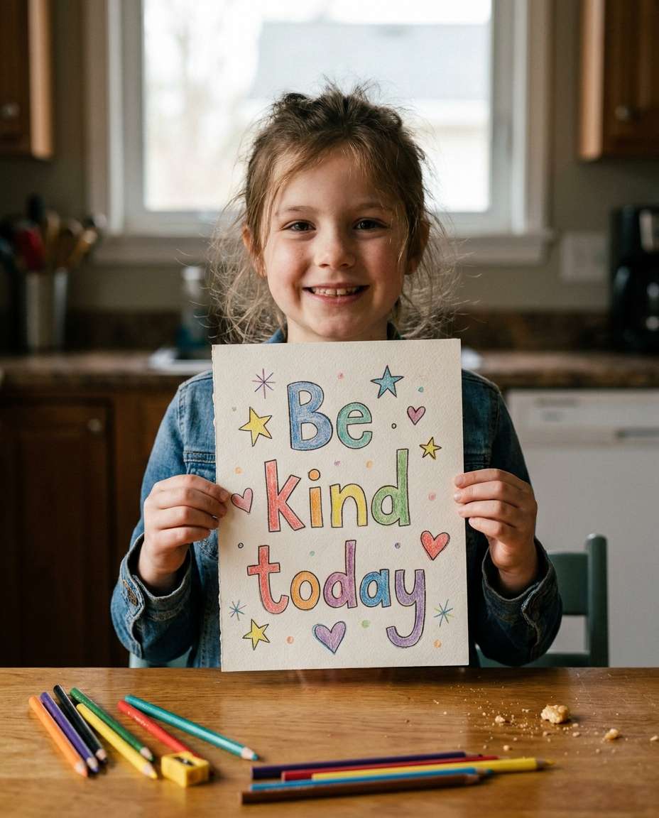 kid doodles encouragement photo