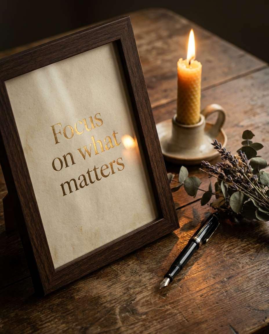 candlelit still life photo