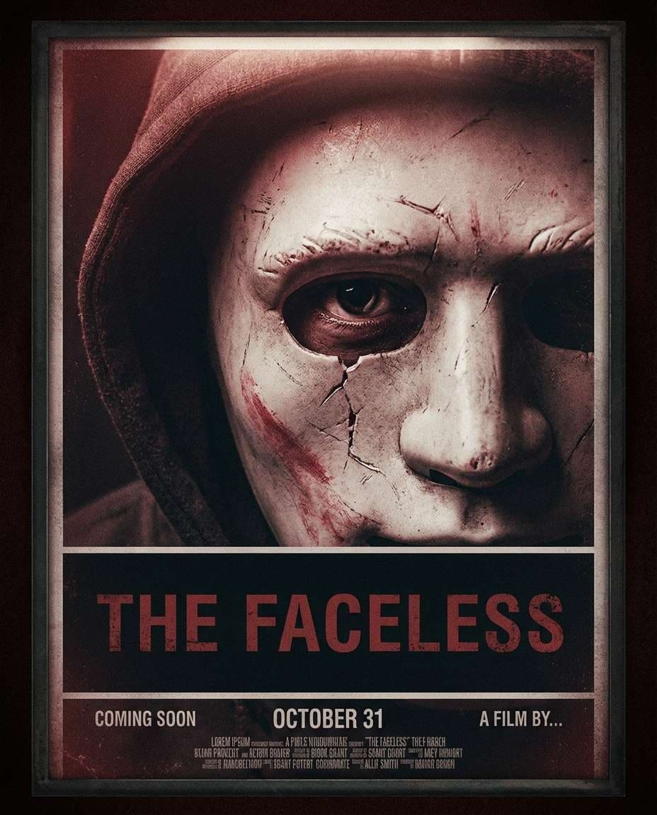 slasher mask closeup photo