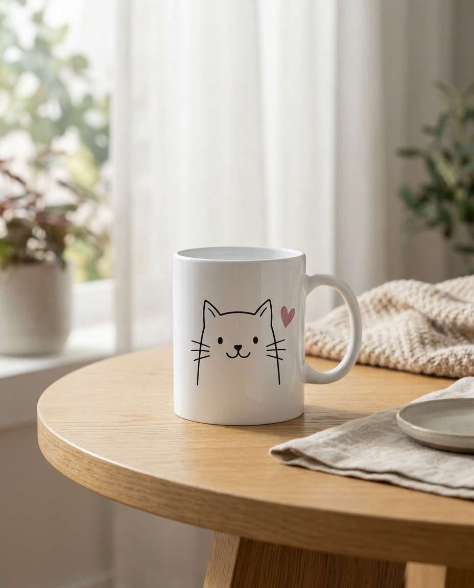 cute cat illustration photo