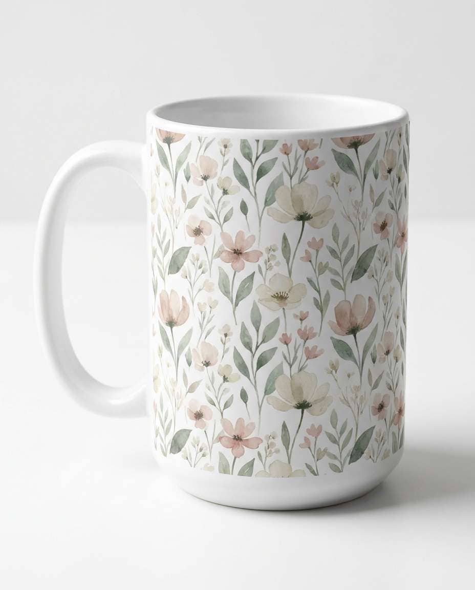 full wrap wildflowers photo