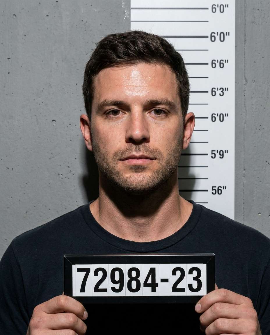 classic precinct flash photo
