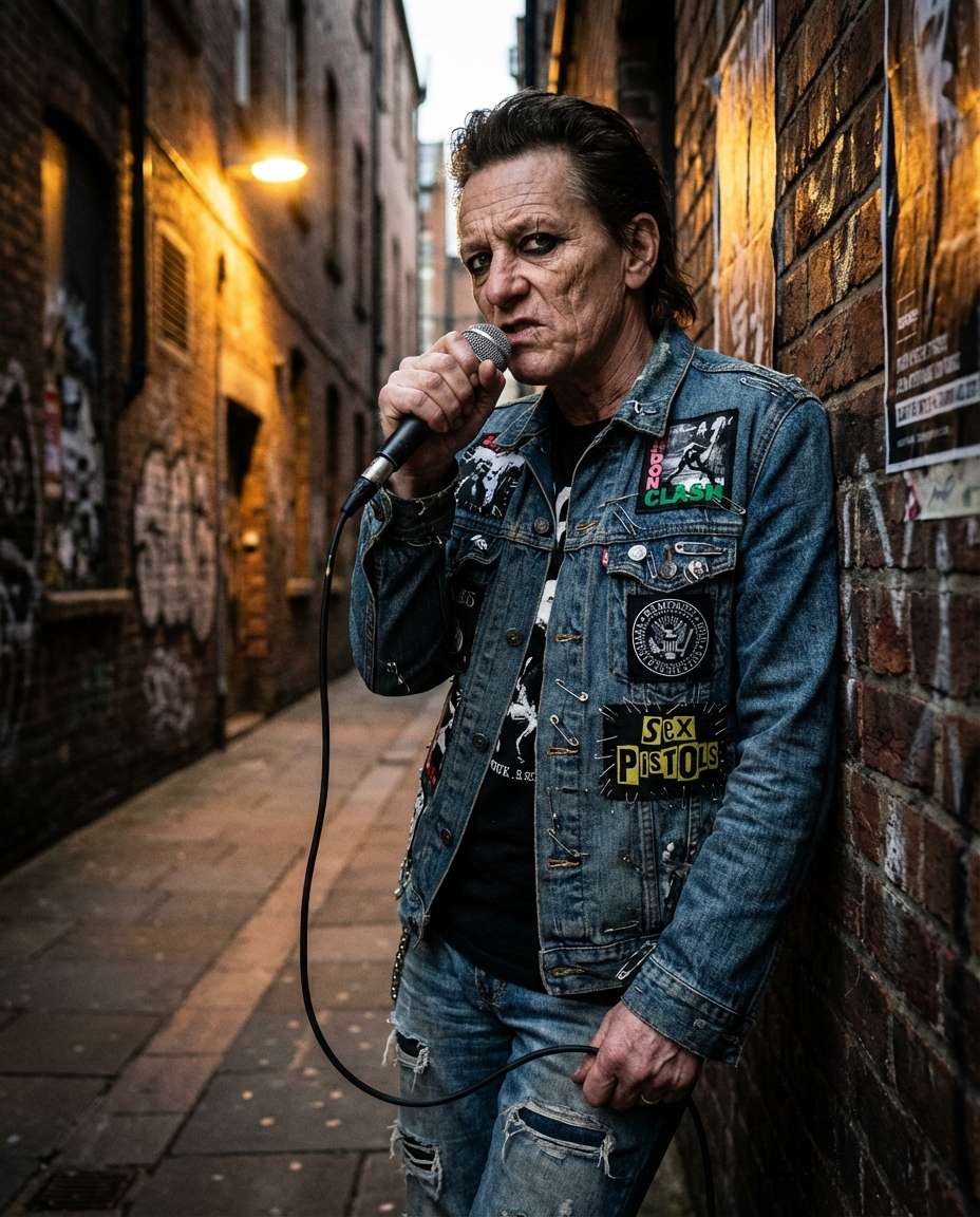 punk alley shoot photo