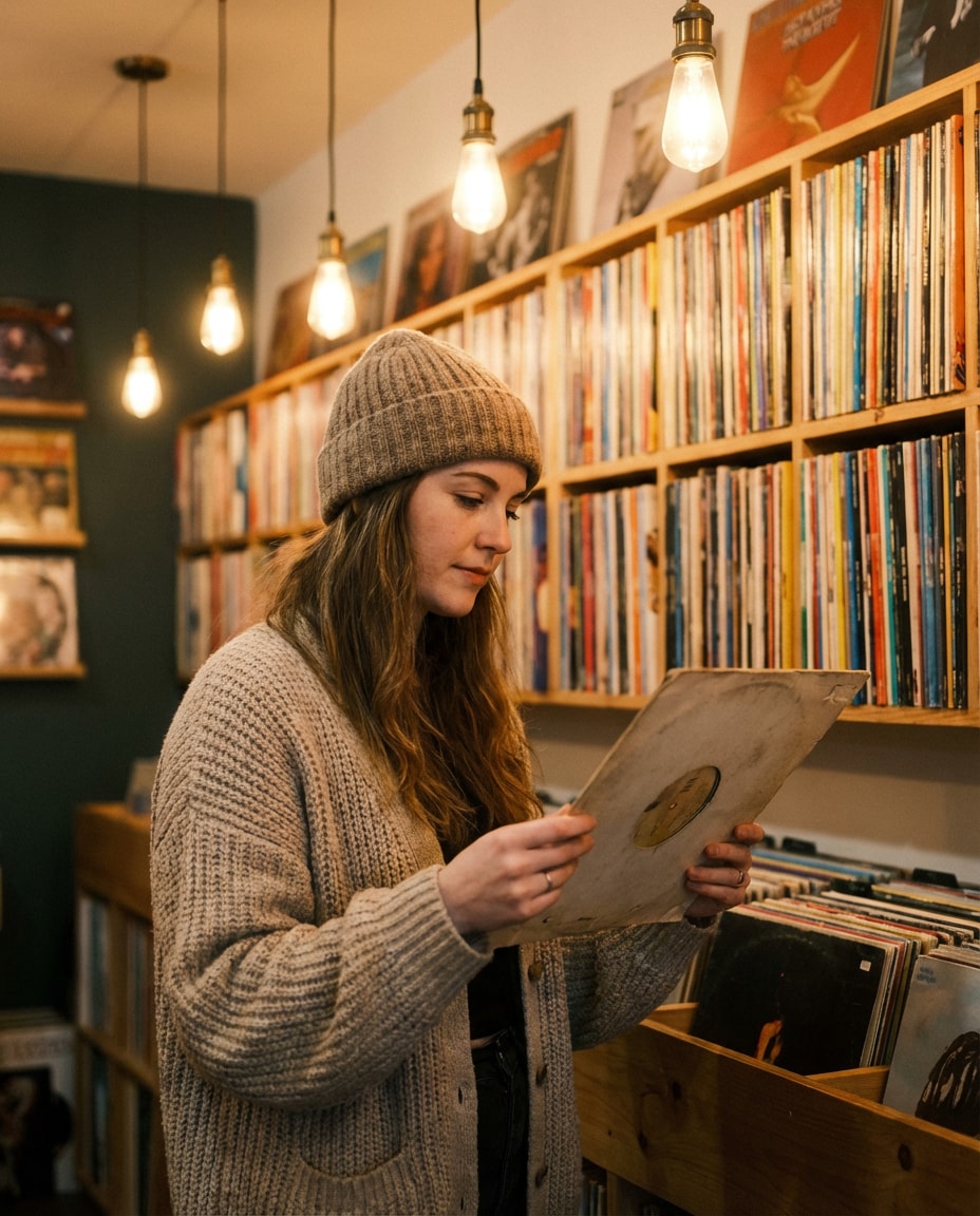 vinyl shop cool photo