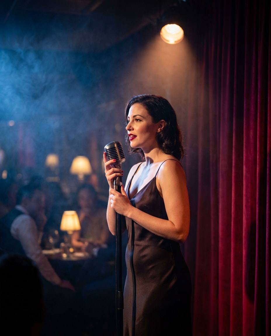 jazz club spotlight photo