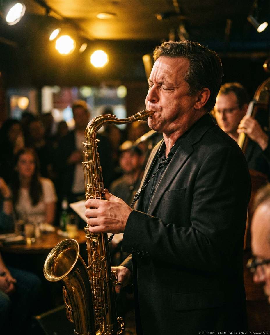 sax solo moment photo