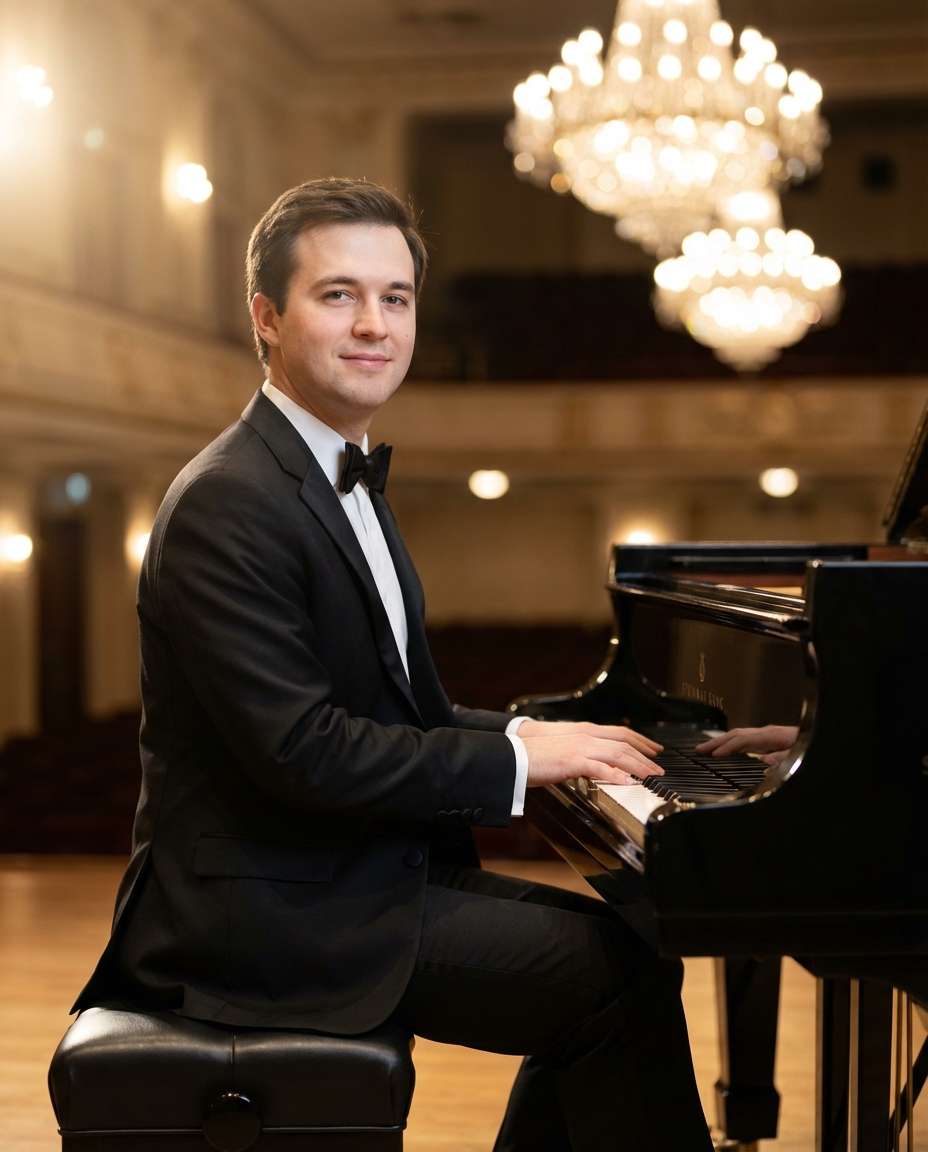 classical piano portrait photo