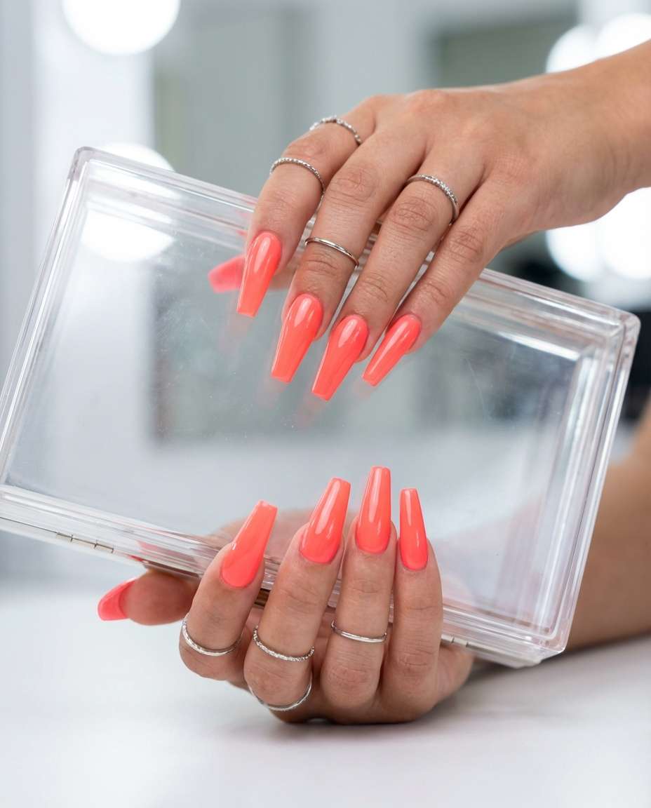 neon summer pop photo