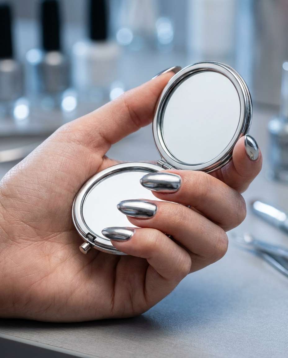 chrome mirror moment photo