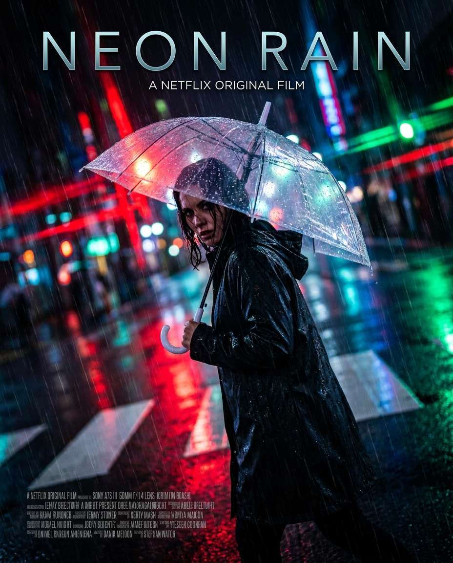 neon rain thriller photo