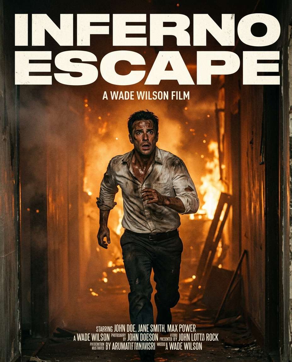 running from the fire photo