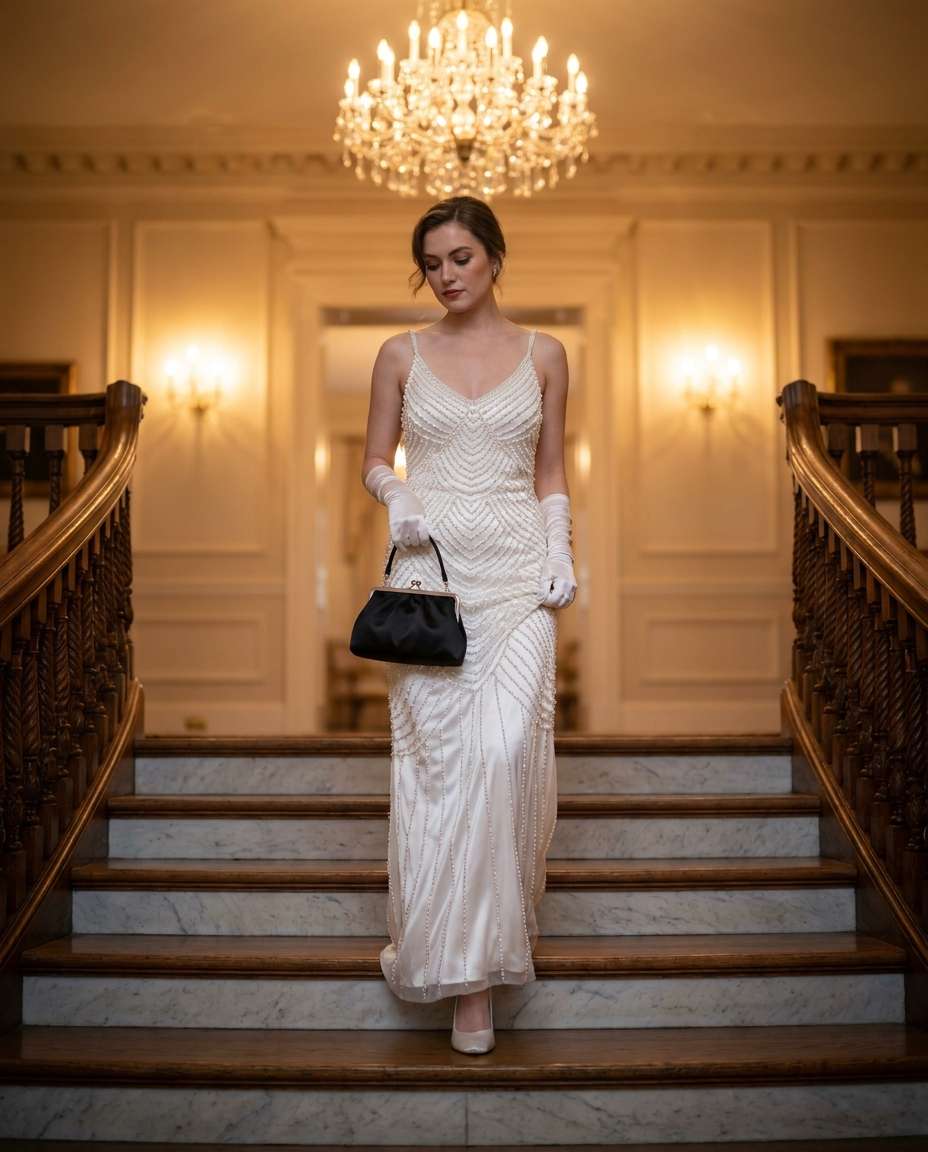 grand staircase pose photo