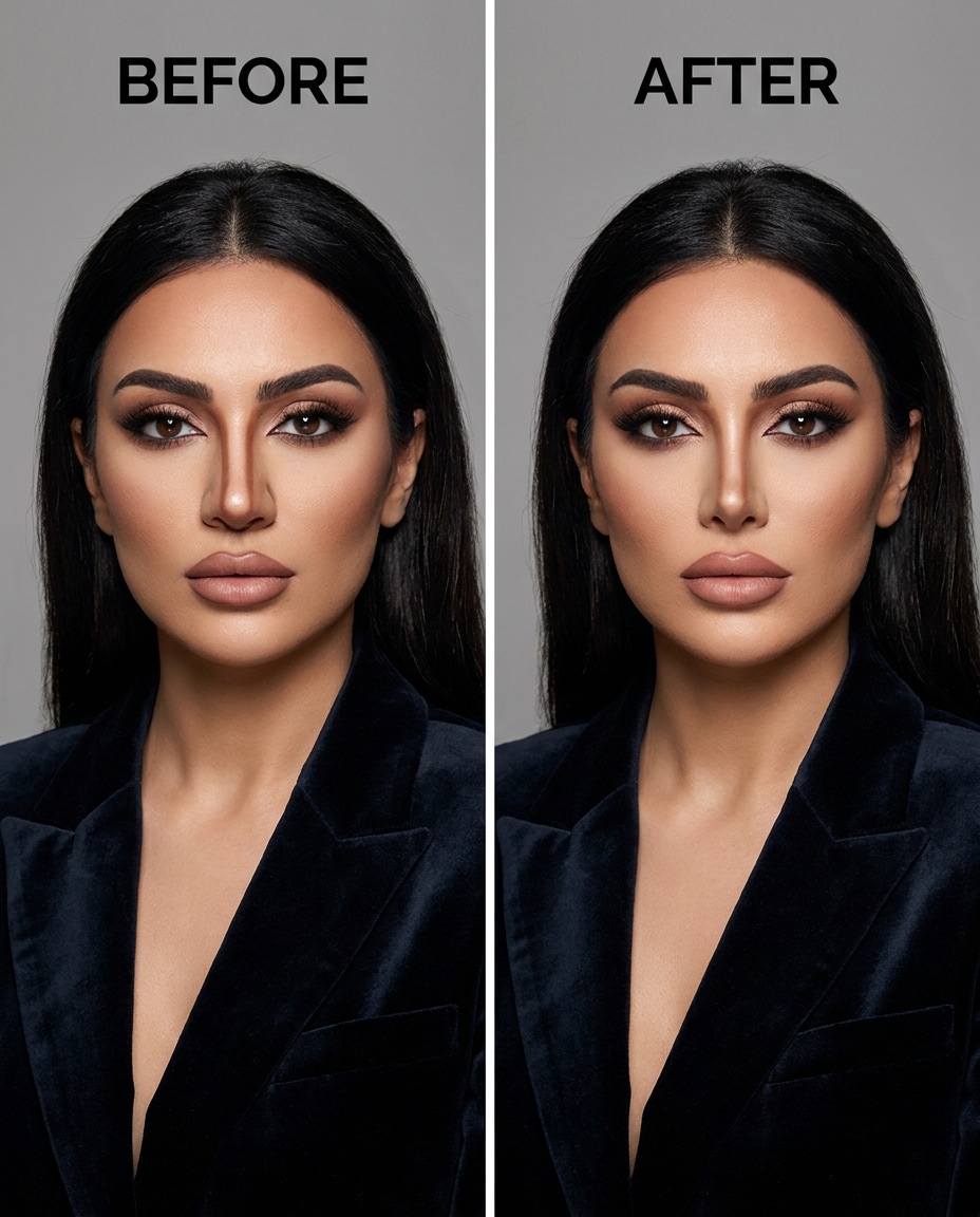 makeup preserved photo