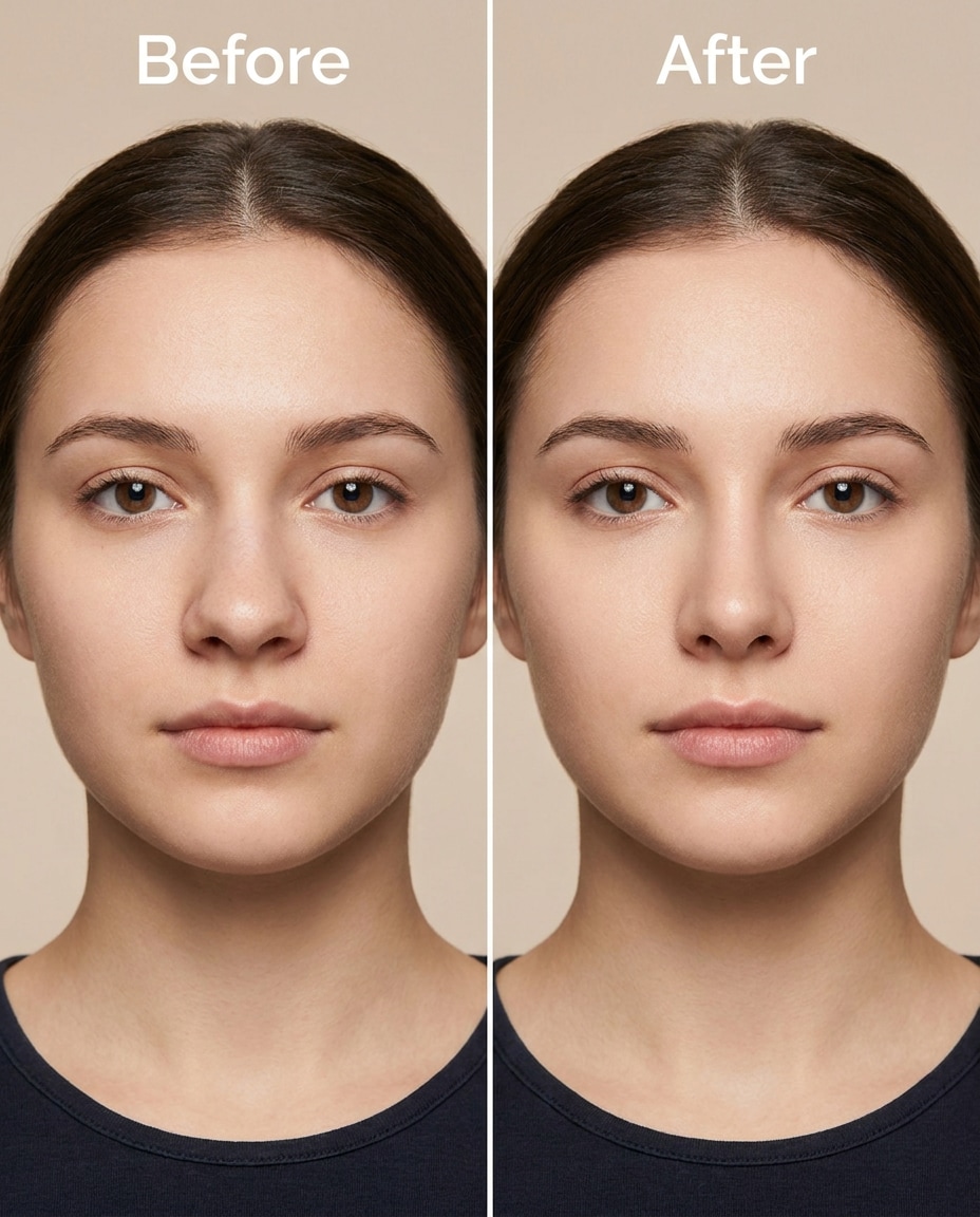 nostril edge cleanup photo