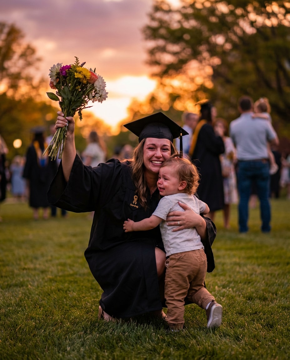 single parent victory photo