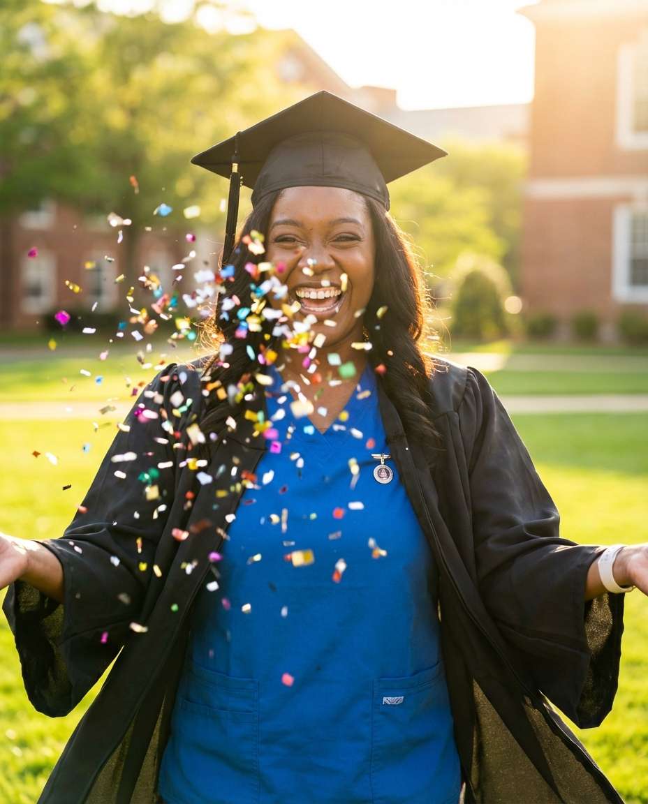 confetti pop shot photo