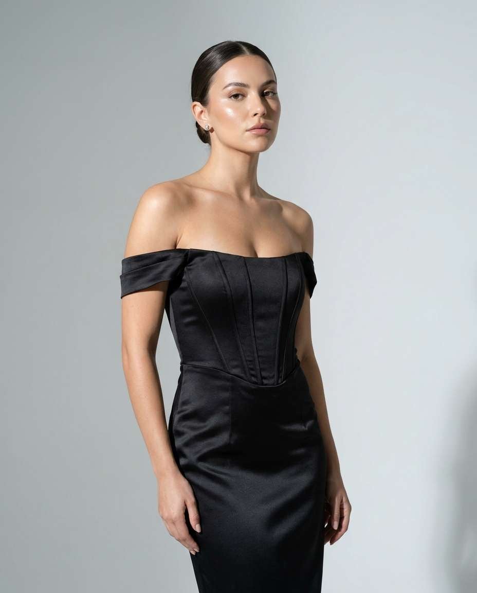 glossy studio editorial photo