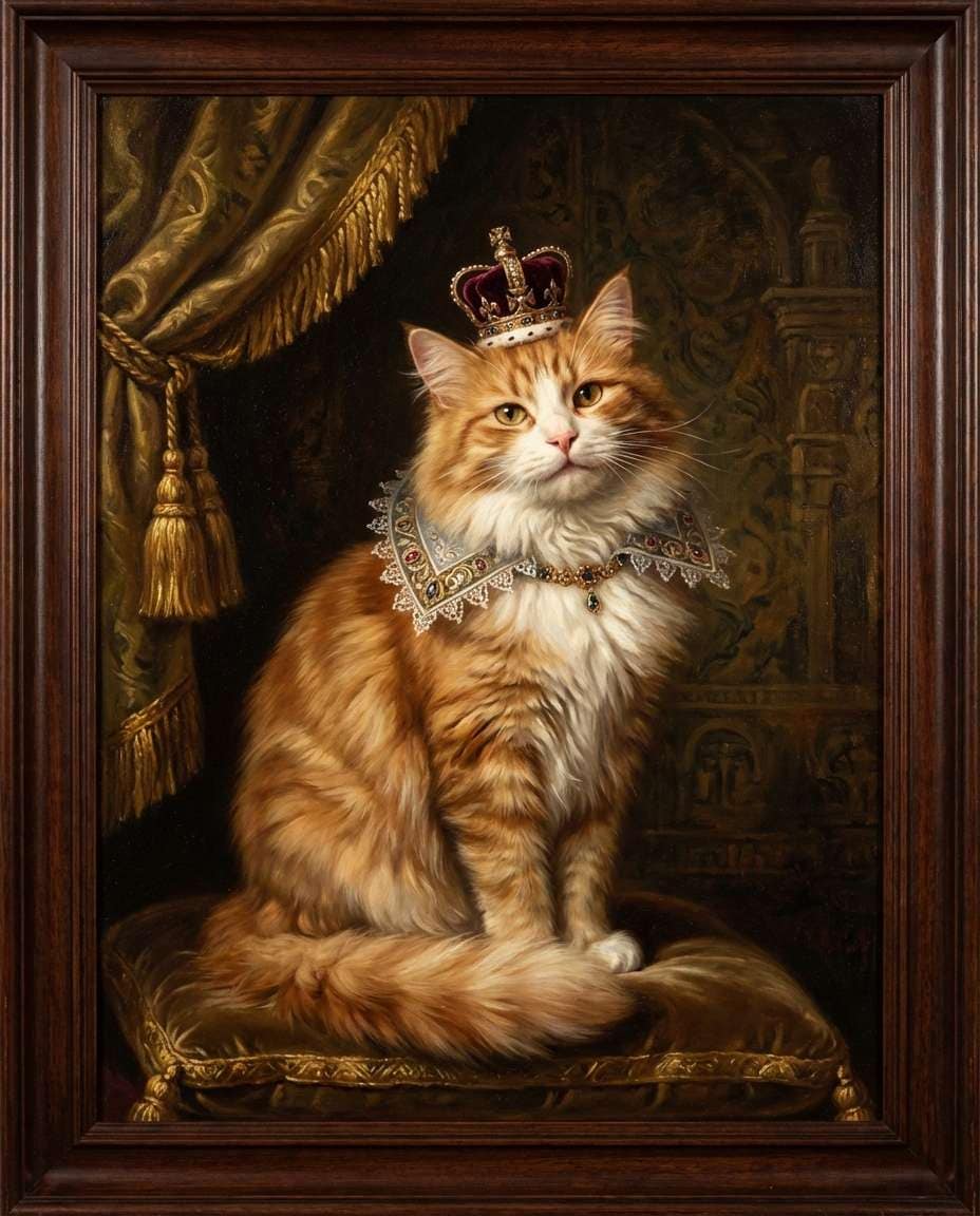 pet portrait royal photo