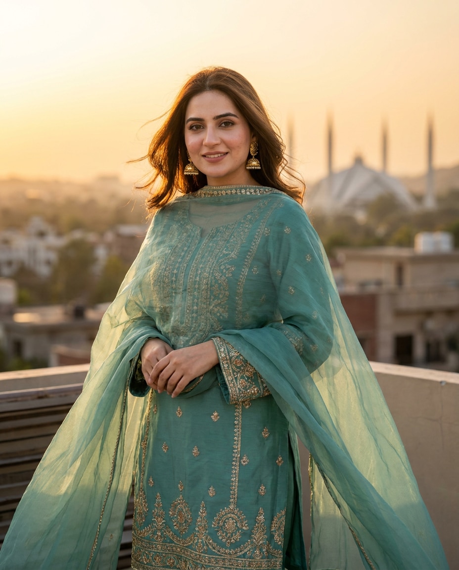 eid rooftop glow photo
