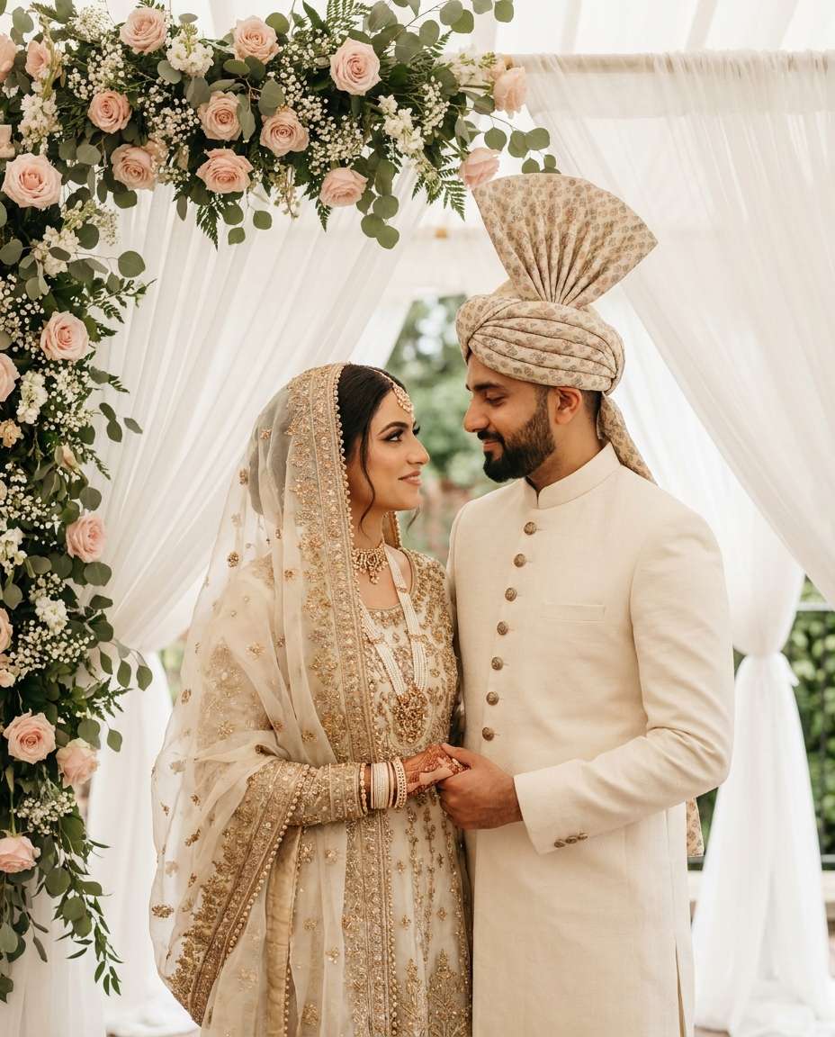 nikah couple elegance photo